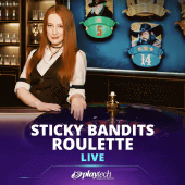 Sticky Bandits Roulette Live Playtech