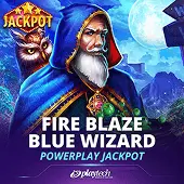 Fire Blaze: Blue Wizard™ Powerplay Jackpot Playtech