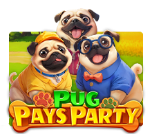 Pug Pays Party VPOWER
